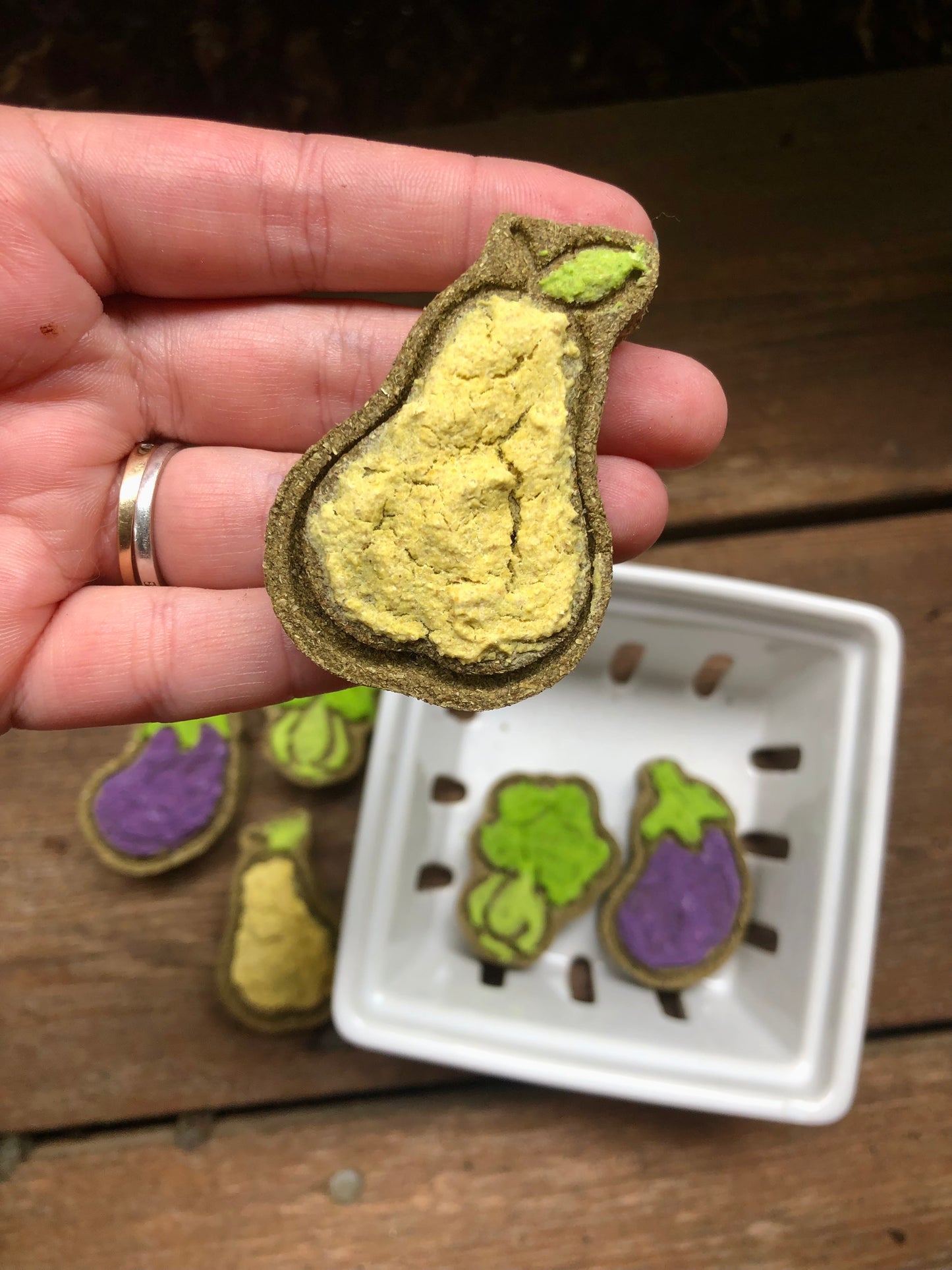 Oat Free Fruit and Veggie Treats