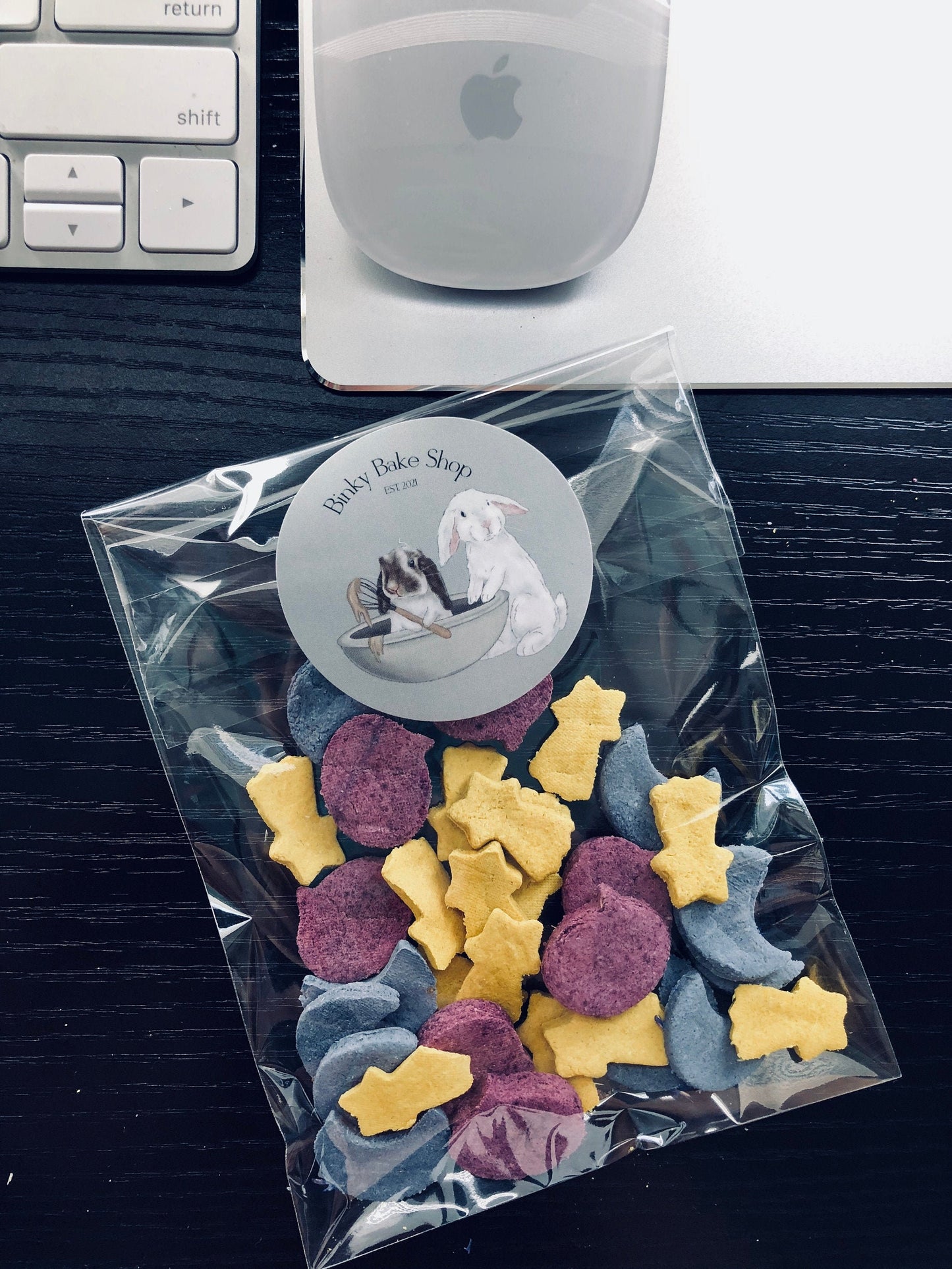 Neon Galaxy Bites