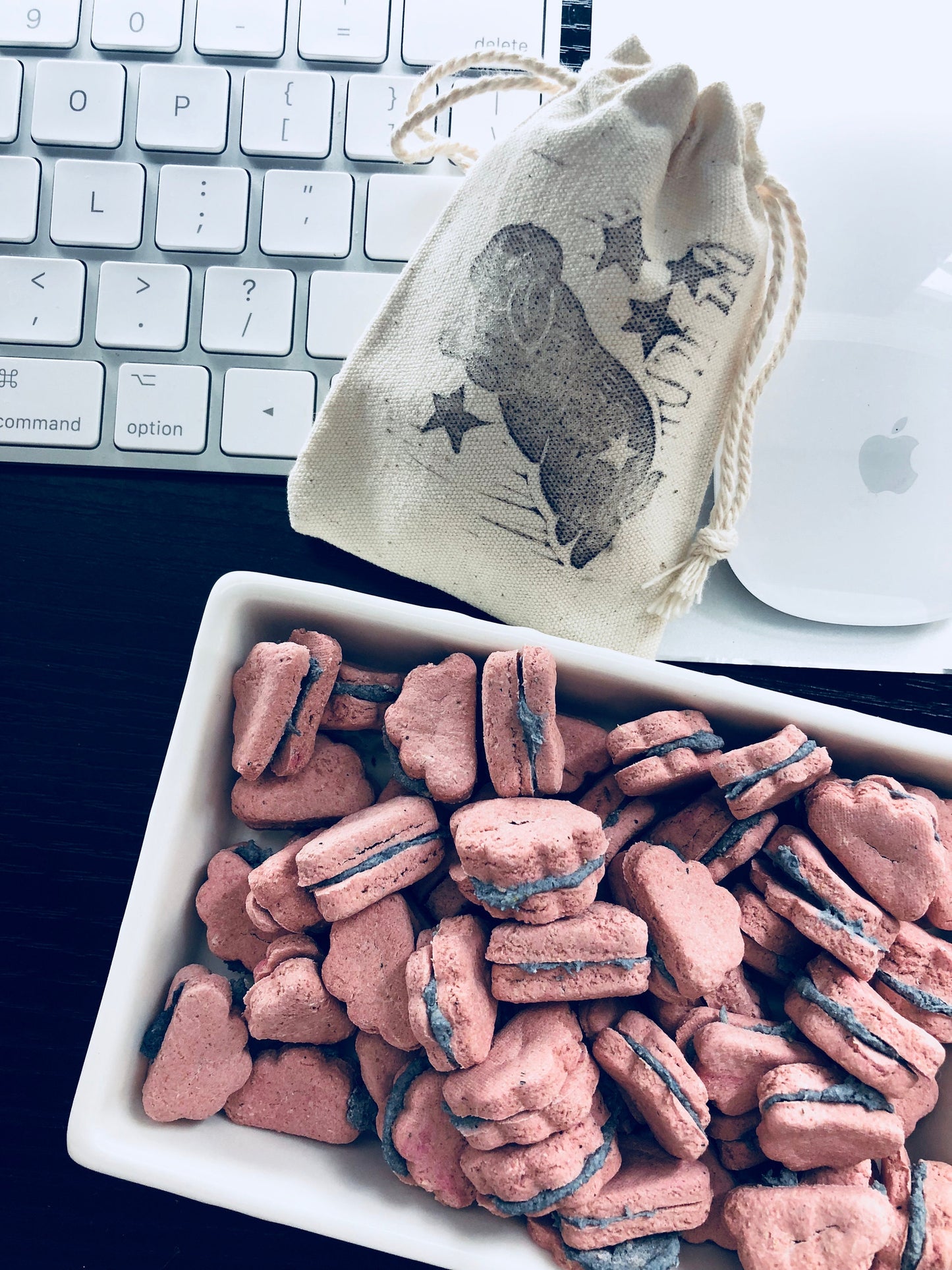 Cotton Candy Cloud Sandwiches